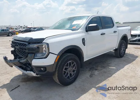 2024 Ford Ranger Xlt z USA, uszkodzony, nr VIN 1FTER4GHXRLE64911